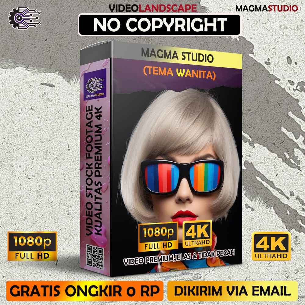 1000++(4K) Video Stock Footage WANITA- BAHAN YOUTUBE - Video Untuk Konten Kreator
