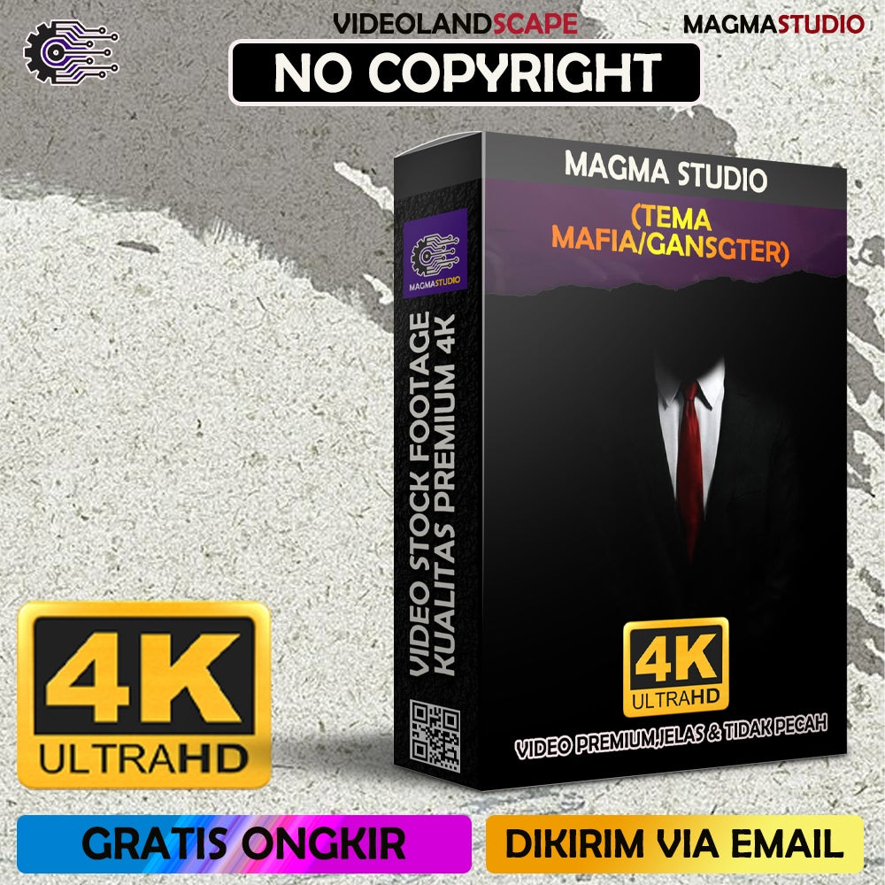 (FULL 4K) 100 Video Footage 4k TEMA MAFIOSO - Video Untuk Para Konten Kreator Video