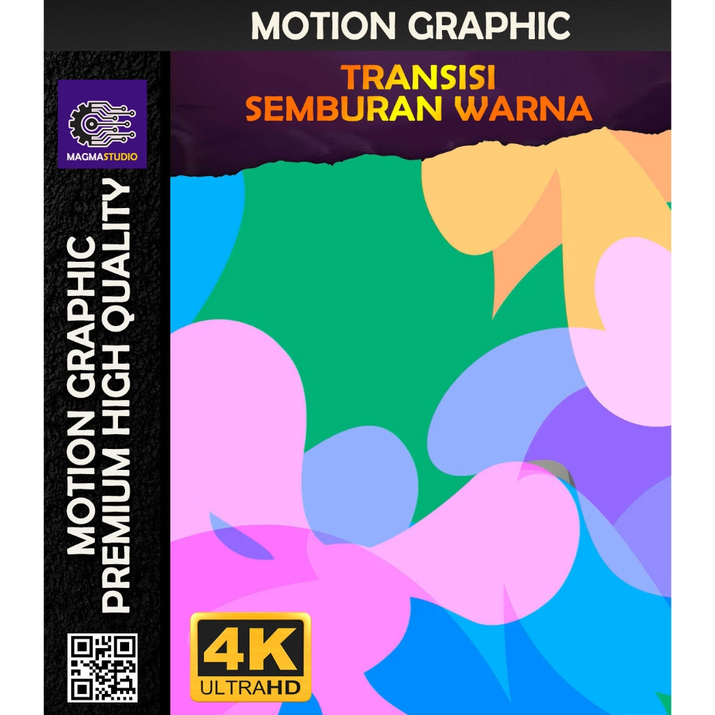 MOTION GRAPHIC ! PAKET TRANSISI SEMBURAN WARNA PREMIIUM- Pelengkap Editing Video Tinggal DRAG & DROP