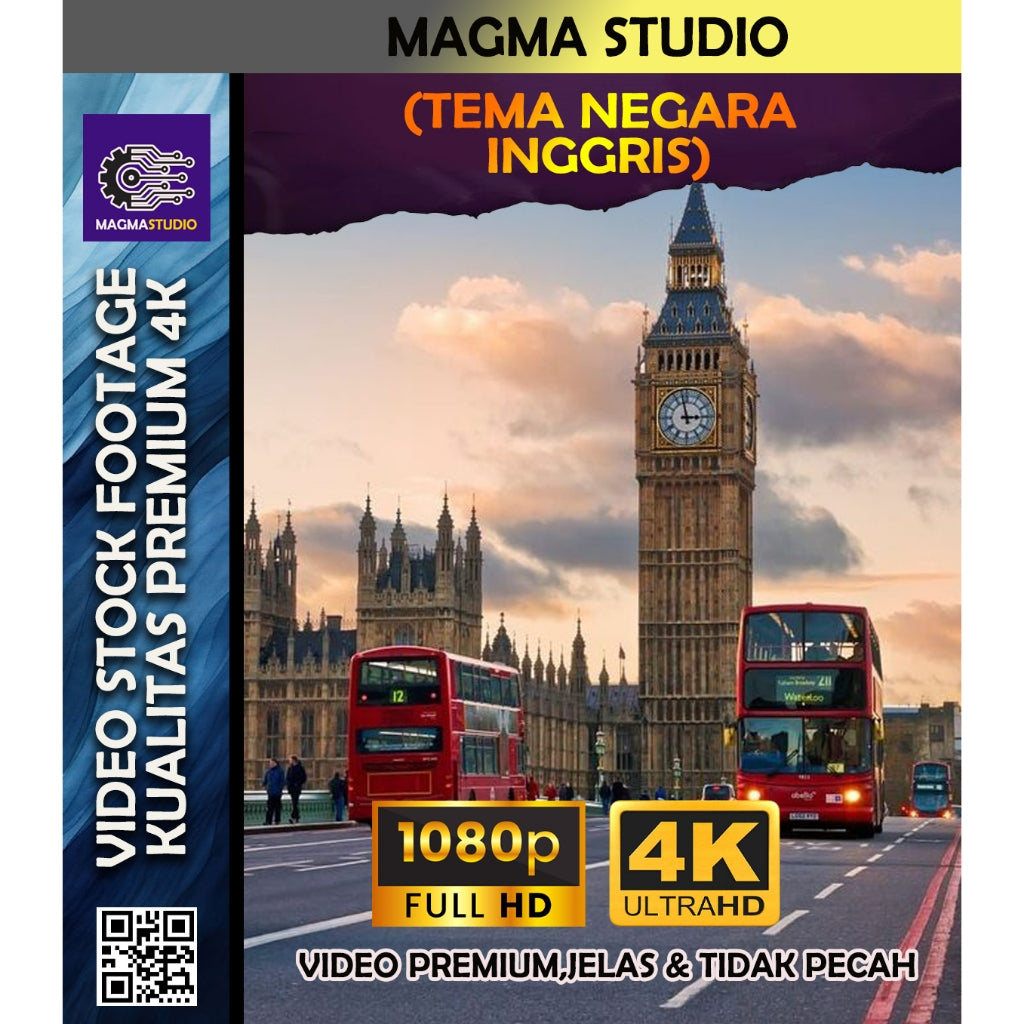 1000++(4K) Video Footage TEMA INGGRIS- BAHAN YOUTUBE - Video Stock Footage ULTRA HD