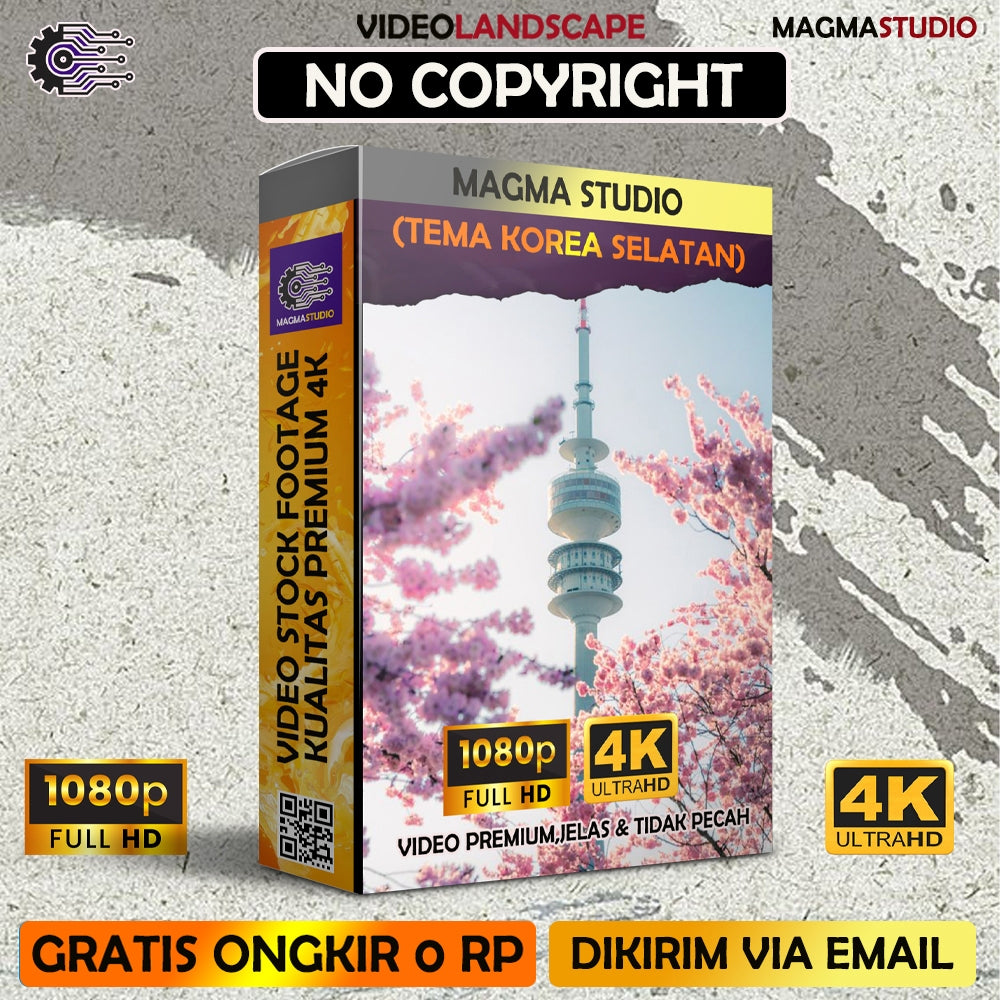 1000++(4K)Video Footage KOREA SELATAN- BAHAN YOUTUBE - Video Untuk Konten Kreator