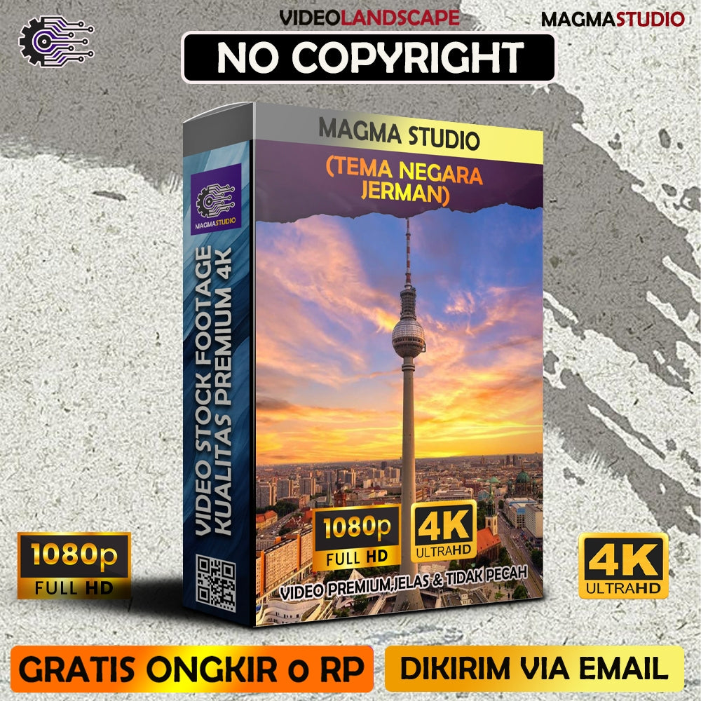 1000++(4K) Video Footage TEMA JERMAN- BAHAN YOUTUBE - Untuk Konten Kreator