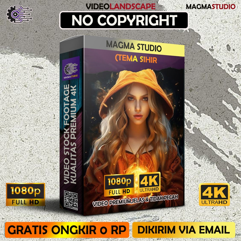 1000++ Video Footage TEMA SIHIR MAGIC - Durasi 10 Detik - Video Untuk Konten Kreator