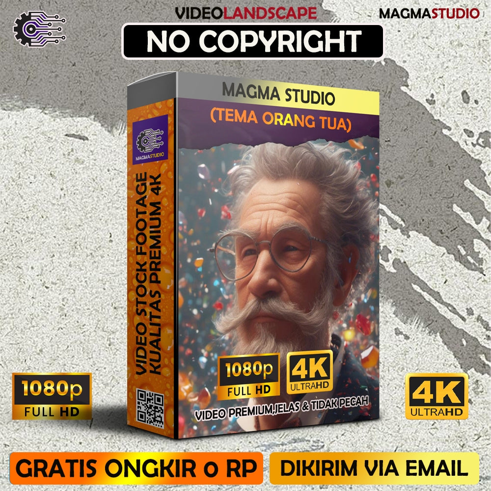 1000++(4K) Video Footage TEMA ORANG TUA - BAHAN YOUTUBE - Video Untuk Konten Kreator