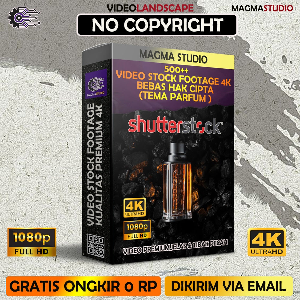 1000++(4K) Video Stock Footage PARFUM-Video Untuk Para Konten Kreator Video