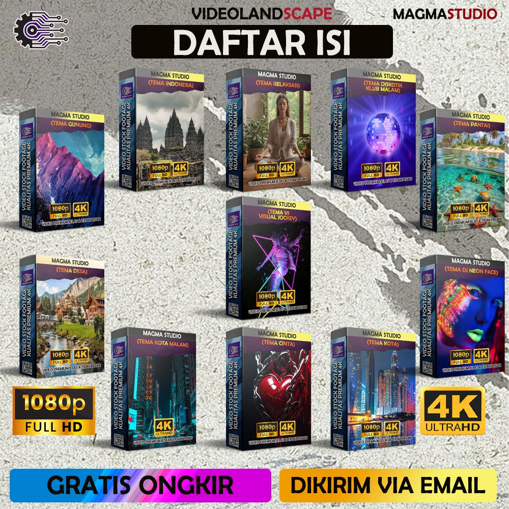 9900++ (4K) Video Stock Footage PAKET DANGDUT CAMPURSARI-Video Untuk Para Konten Kreator Video