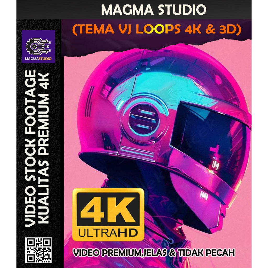 (FULL 4K & 3D) 1000++ Video Stock Footage 4k 3D VJ LOOPS - Video Untuk Para Konten Kreator Video