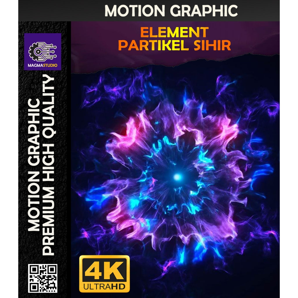MOTION GRAPHIC ! PAKET PARTIKEL SIHIR ELEMENT PREMIIUM - Pelengkap Editing Video Tinggal DRAG & DROP