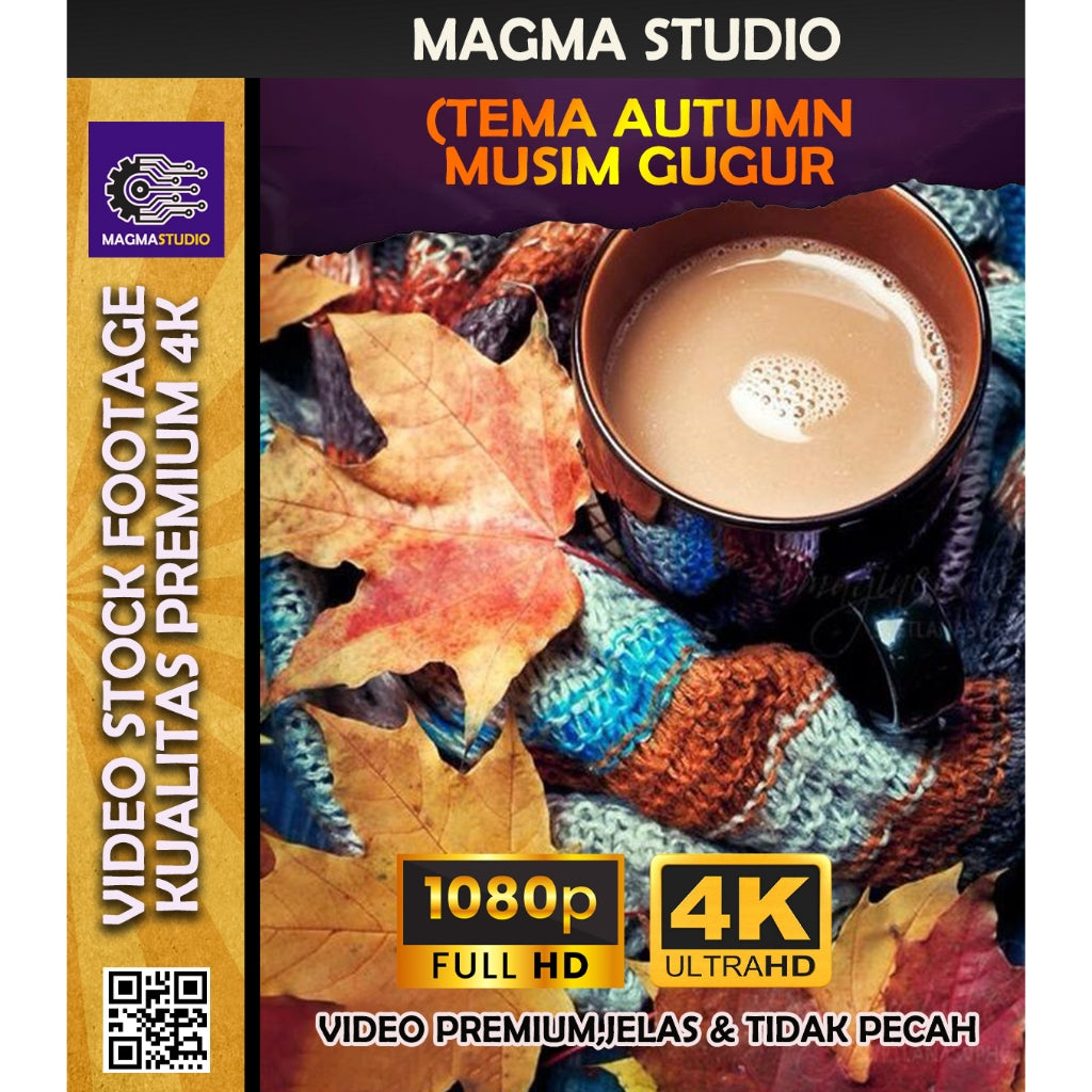 1000++ (4K) Footage Portrait TEMA AUTUMN MUSIM GUGUR - BAHAN YOUTUBE-Tikt0k