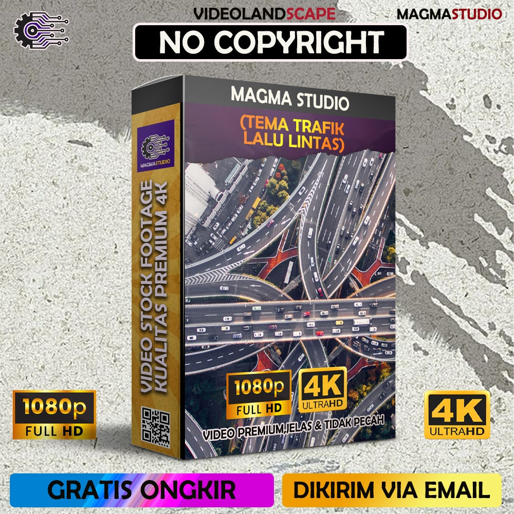 Footage 1000++ (4K) Tema TRAFIK LALU LINTAS Video Stock -Video Stock Footage ULTRA HD