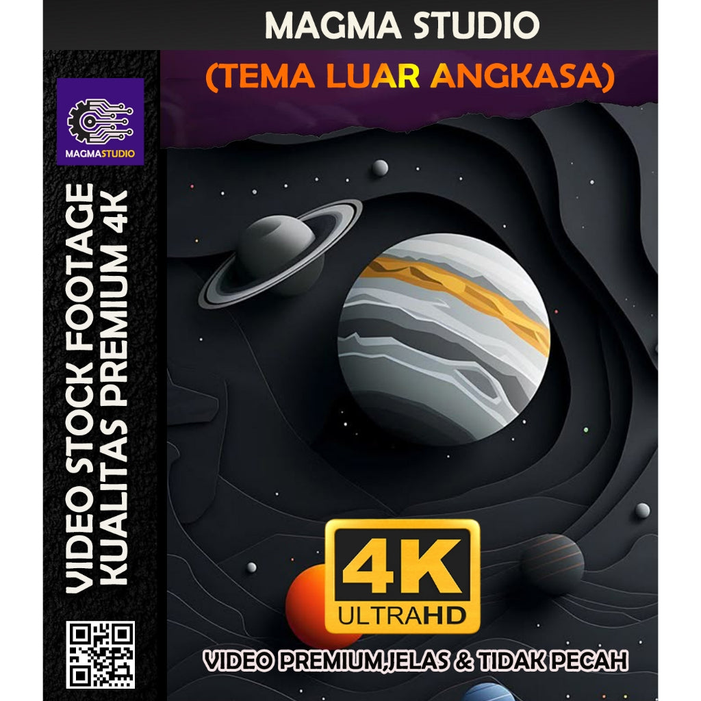(FULL 4K) 100 Video Stock Footage 4k LUAR ANGKASA - Video Untuk Para Konten Kreator Video