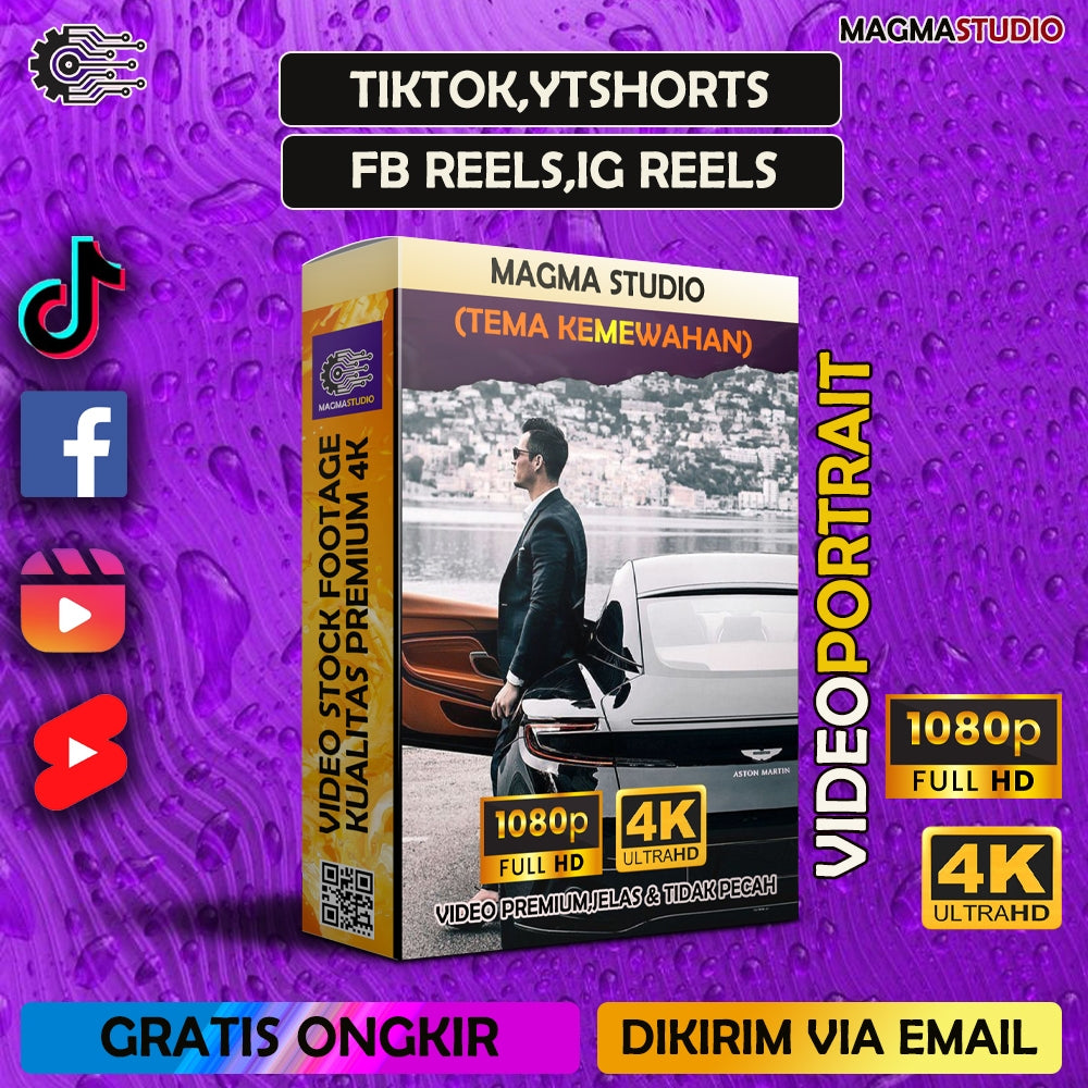 1000++ (4K) Footage Portrait KEMEWAHAN MEWAH LUXURY - BAHAN YOUTUBE-Tikt0k