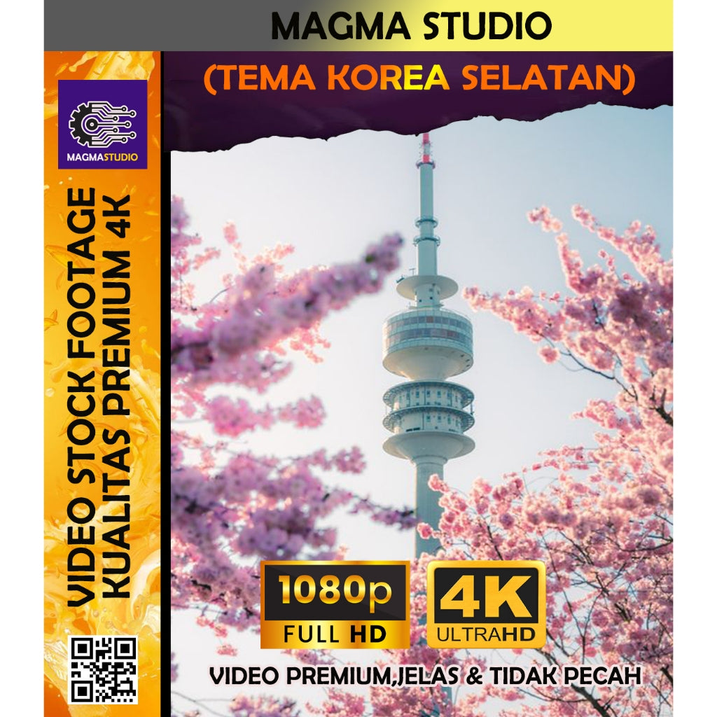 1000++(4K)Video Footage KOREA SELATAN- BAHAN YOUTUBE - Video Untuk Konten Kreator