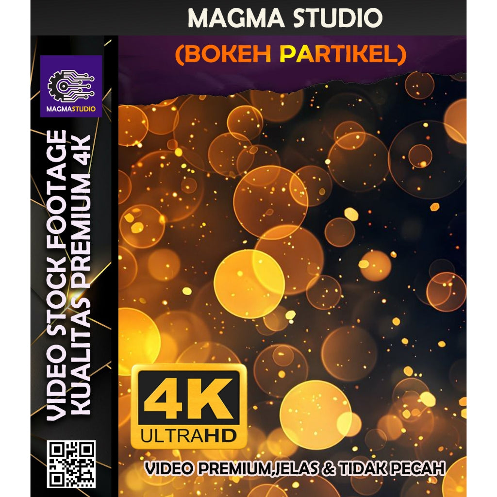 (FULL 4K) 200 Video Stock Footage 4k BOKEH PARTICLES- Magma Studio 4K ULTRAHD Landscape