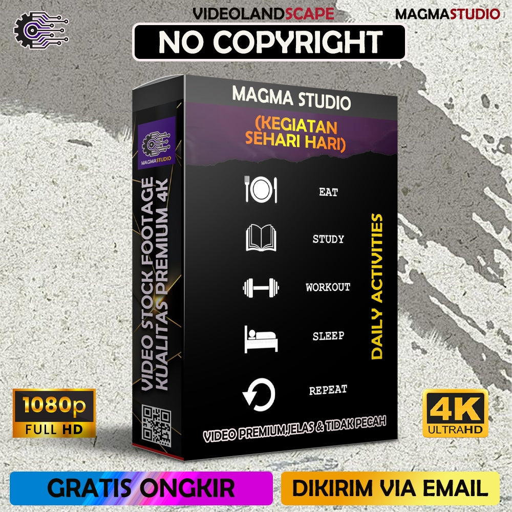 1000++ (4K) Video Stock Footage KEGIATAN SEHARI HARI/DAILY ACTIVITIES-Video Footage ULTRA HD