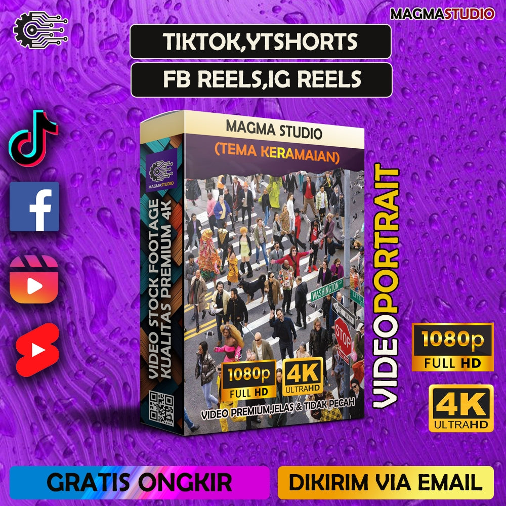 1000++(4K) Footage Portrait KERAMAIAN - BAHAN YOUTUBE- FOOTAGE ULTRA HD