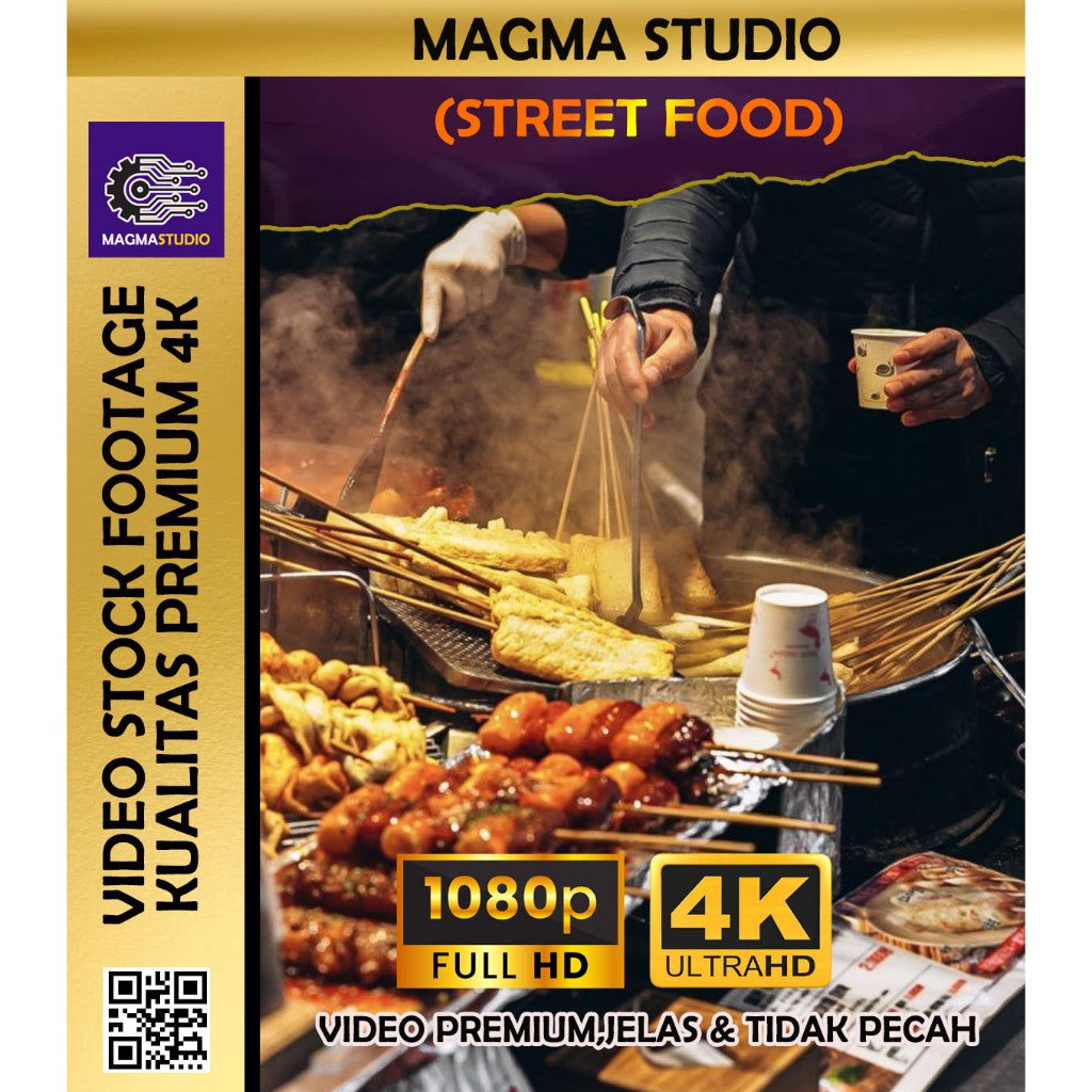 1000++(4K) Video Stock Footage STREET FOOD- BAHAN YOUTUBE - Video Stock FOOTAGE ULTRA HD