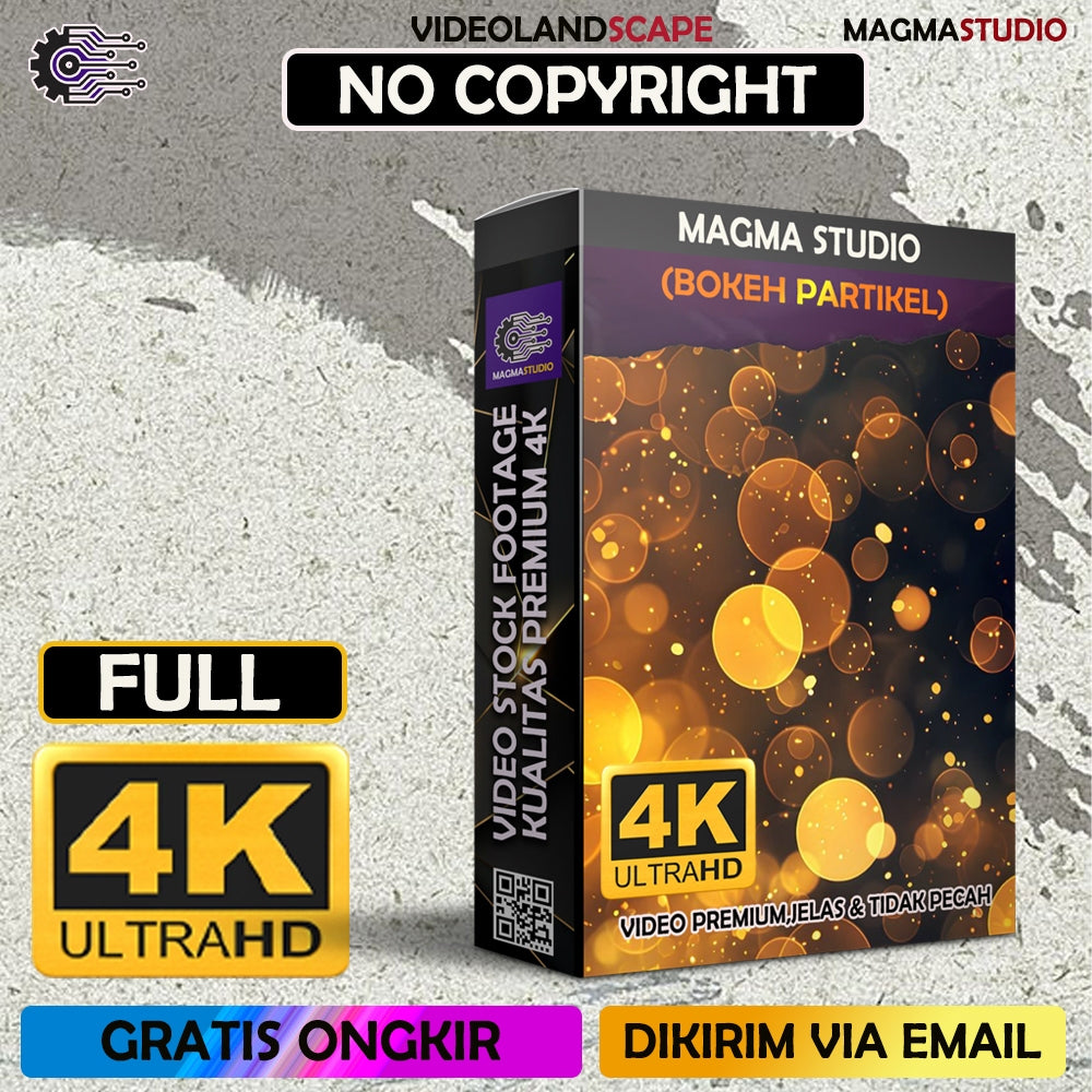 (FULL 4K) 200 Video Stock Footage 4k BOKEH PARTICLES- Magma Studio 4K ULTRAHD Landscape