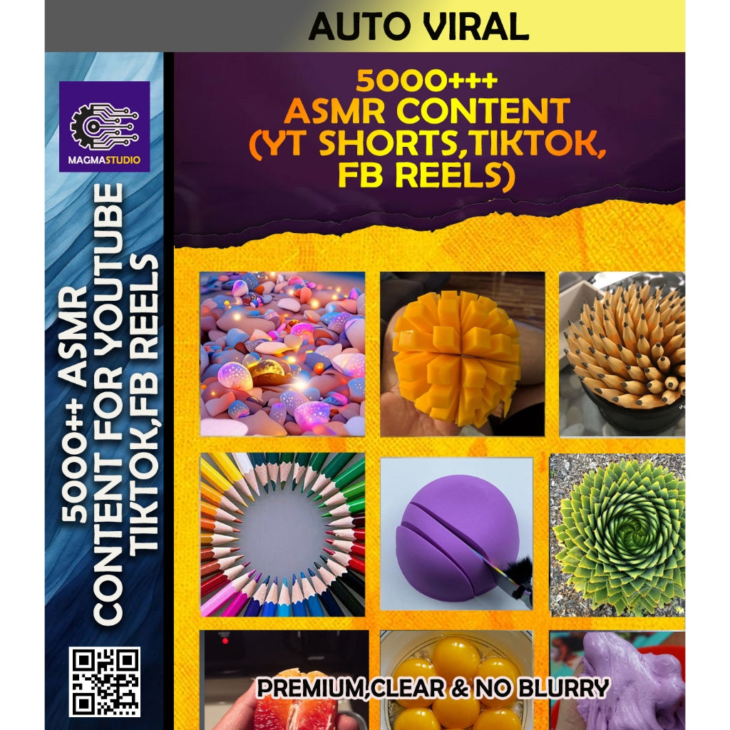 MEGA KOLEKSI 5.000++ VIDEO KONTEN ASMR,SATISFYING VIDEO (SLIME,WARNA,BUAH DLL) -  Viral Siap Upload