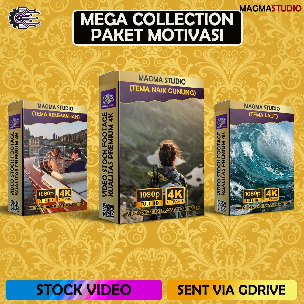 MEGA COLLECTION 14.000+++  Footage Paket Tema MOTIVASI - Video Stock Footage ULTRA HD