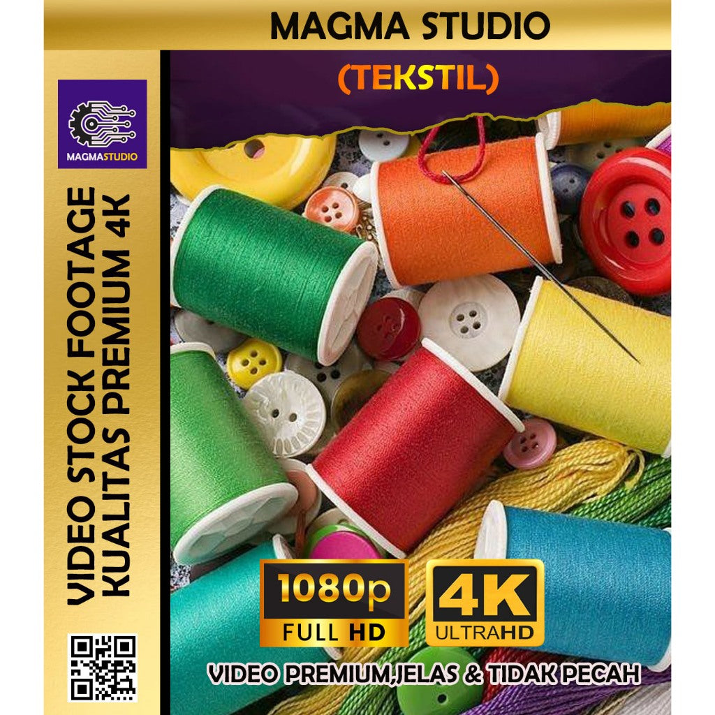 1000++(4K) Video Stock Footage TEKSTIL - BAHAN YOUTUBE - Video Stock FOOTAGE ULTRA HD
