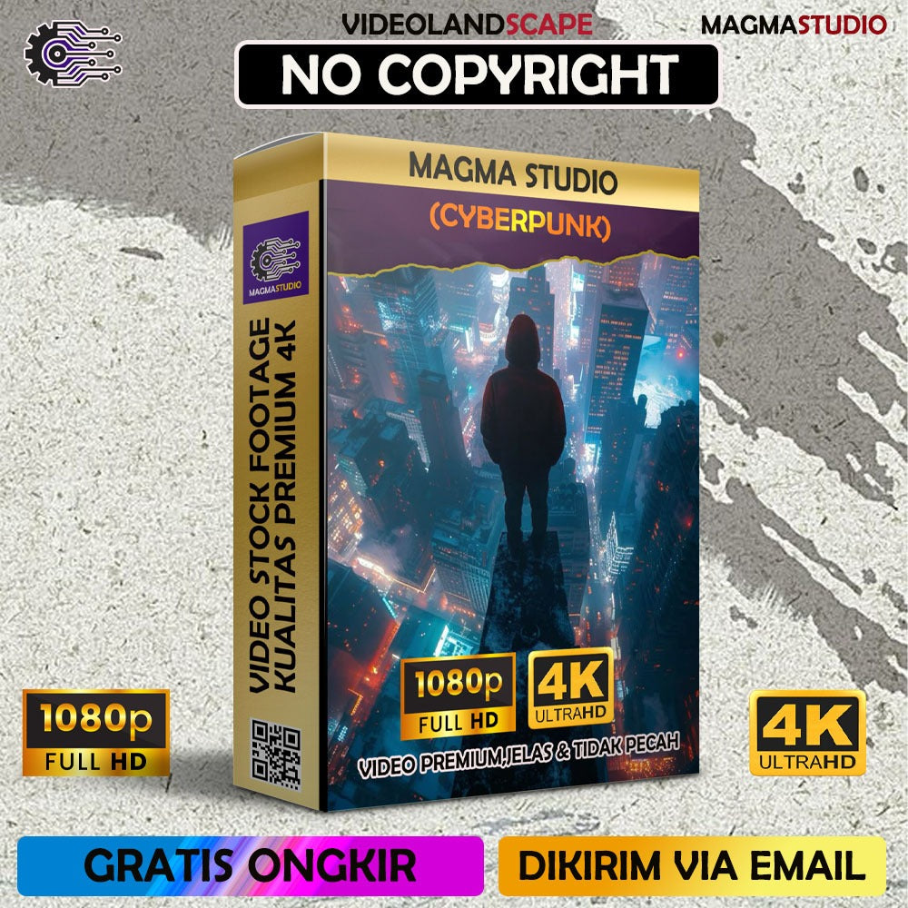 1000++(4K) Video Stock Footage CYBERPUNK- BAHAN YOUTUBE - Video Stock FOOTAGE ULTRA HD
