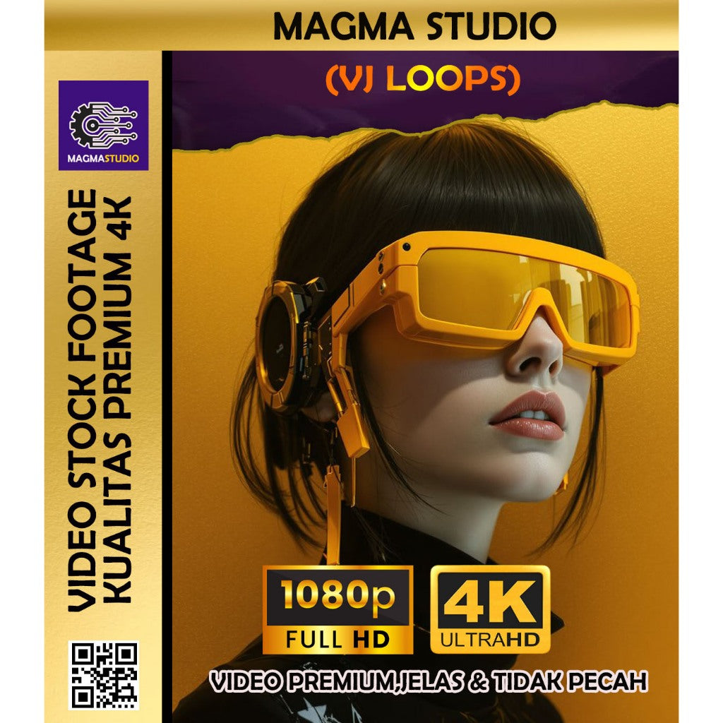 1000++ (4K) Footage Portrait VJ LOOPS  - BStock FOOTAGE ULTRA HD