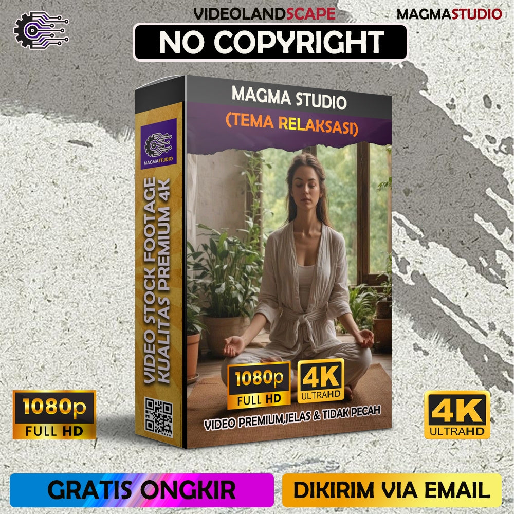 Footage 1000++ (4K) Tema RELAKSASI Video Stock -Video Untuk Para Konten Kreator Video