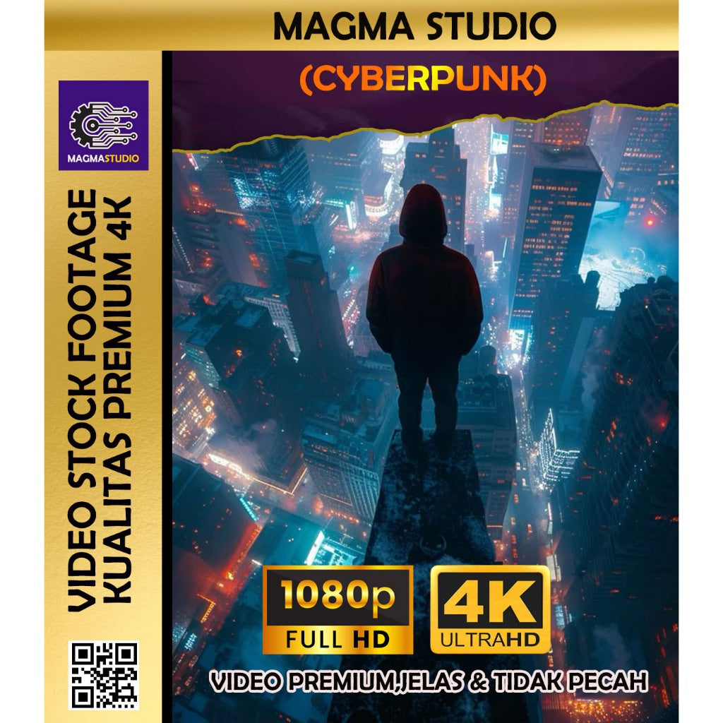 1000++(4K) Video Stock Footage CYBERPUNK- BAHAN YOUTUBE - Video Stock FOOTAGE ULTRA HD