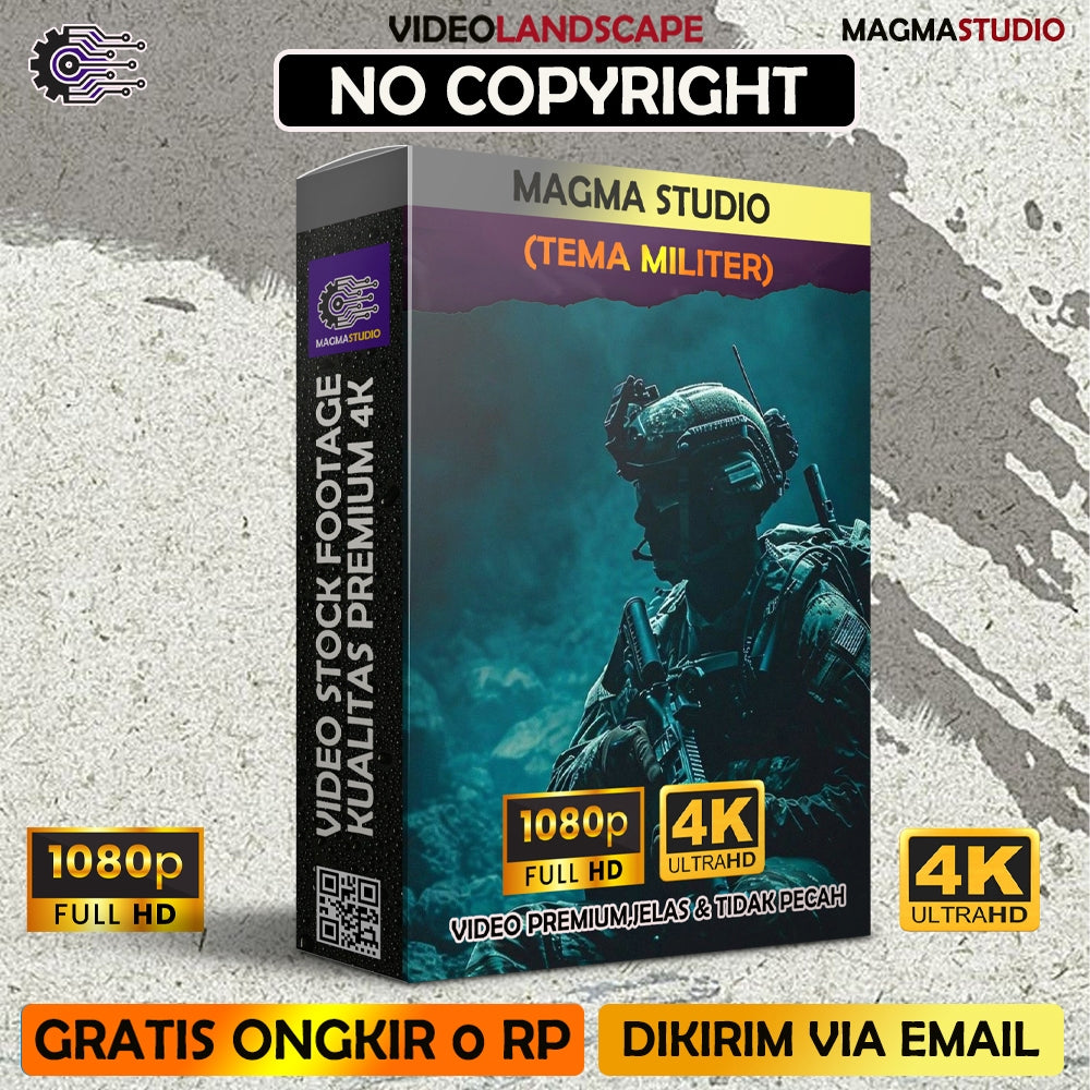 1000++(4K) Video Footage TEMA MILITER- BAHAN YOUTUBE - Video Untuk Konten Kreator