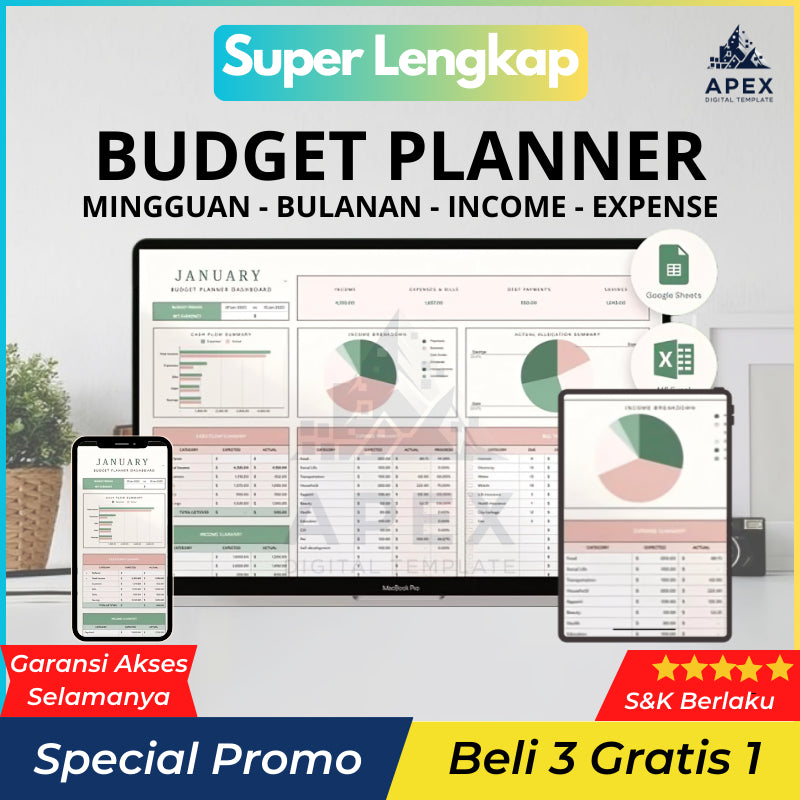 (ADL - 73) TEMPLATE LAPORAN KEUANGAN Pribadi Keluarga Pemasukan Pendapatan Pengeluaran Harian Bulanan Budget Planner,  Dashboard Anggaran, Budget Spreadsheet Excel, Monthly Budget Spreadsheet, Weekly Paycheck Budget