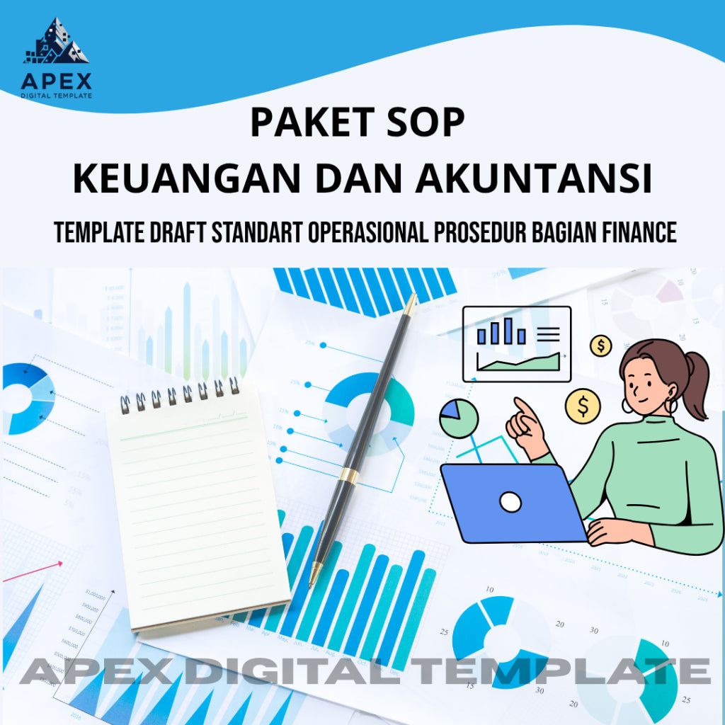 Paket SOP Keuangan & Akuntansi Lengkap - Template Standar Operasional Prosedur Finance