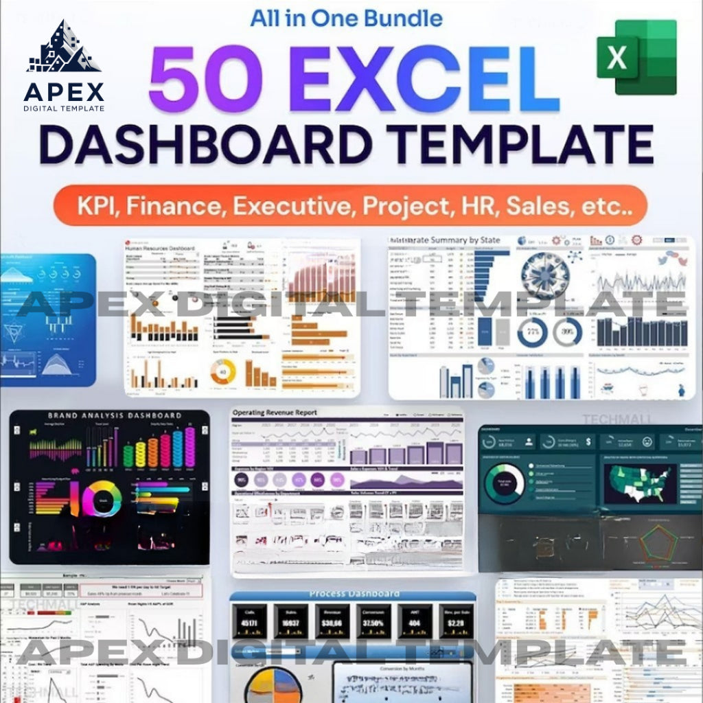 50+ Template Dashboard Excel Terlengkap Siap Pakai untuk Analisis Data Monitor Kinerja Karyawan, Penjualan, Produk, HRD, CS dan Bisnis ataupun Usaha dari Sektor Apapun dengan Mudah Bisnis UMKM