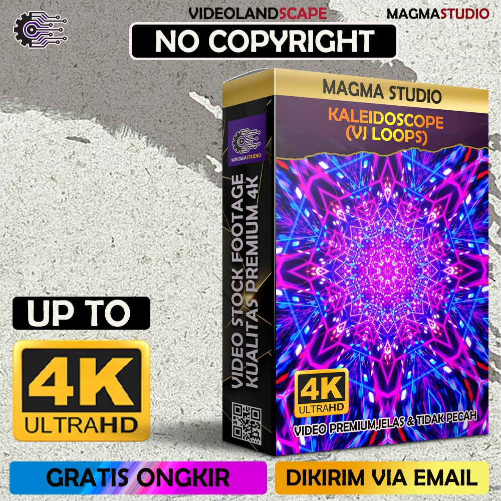 (FULL 4K)  200+++ KALEIDOSCOPE PATTERN 4k 3D VJ LOOPS- Stock Footage Video Untuk Para Konten Kreator