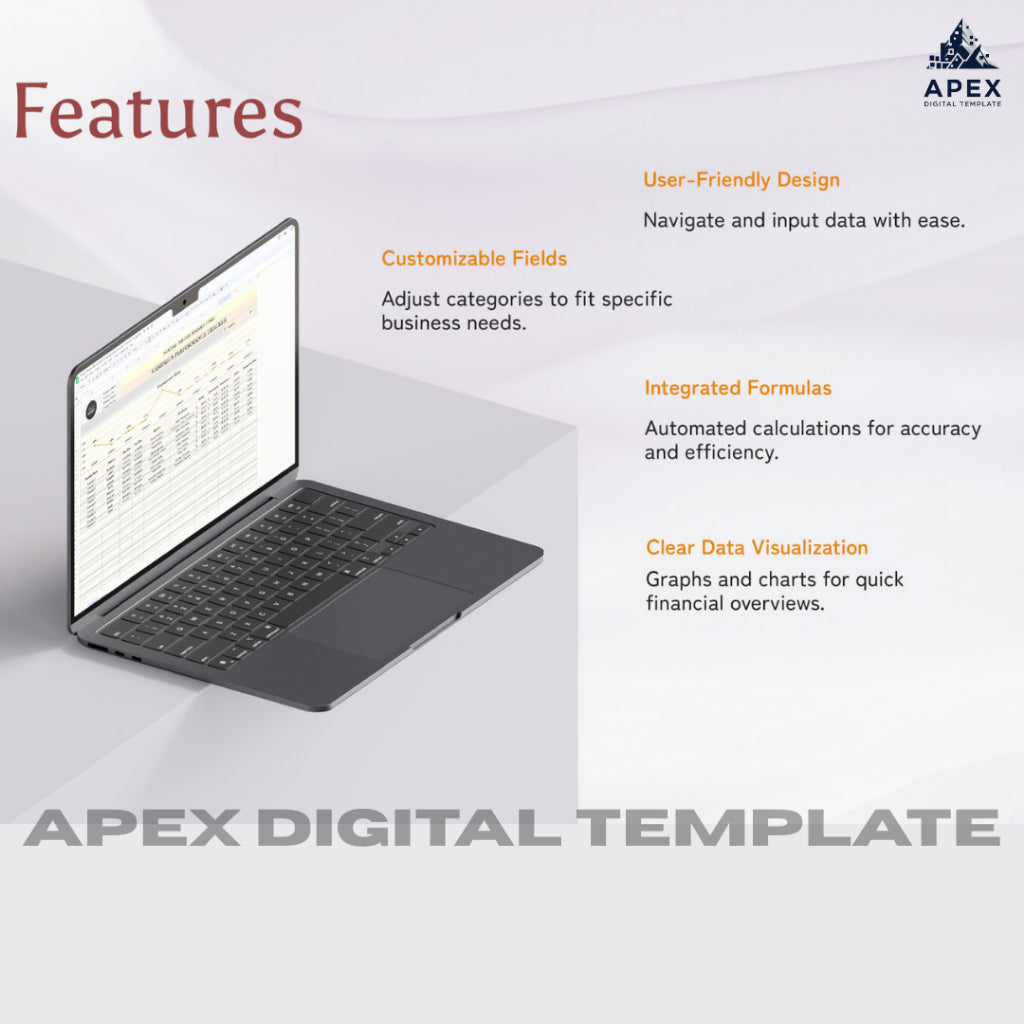Template Tracker Kinerja Kampanye Media Sosial | Format Excel & Spreadsheet | Editable