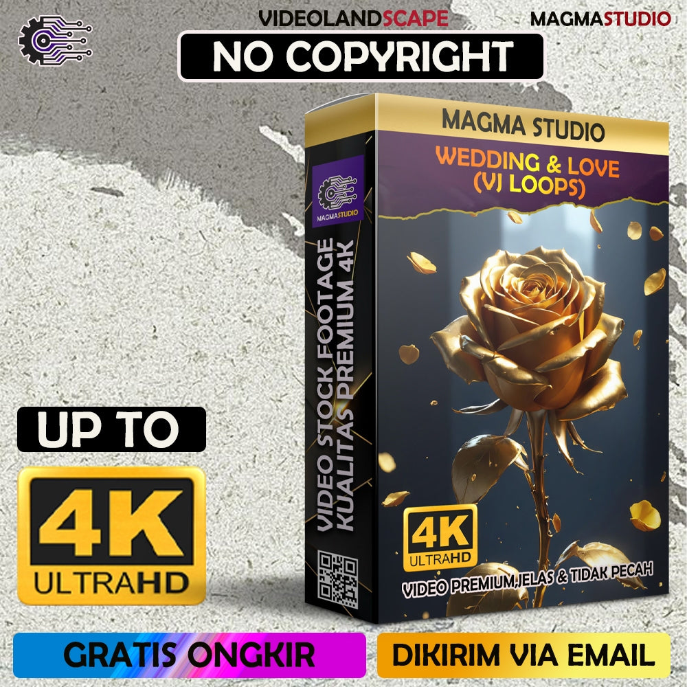 (FULL 4K) 100+++ WEDDING PARTY 4k 3D VJ LOOPS- Stock Footage Video PESTA PERNIKAHAN