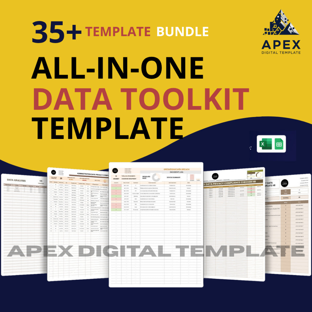 35+ Template Toolkit Data Serbaguna | Format Siap Pakai & Mudah Diedit
