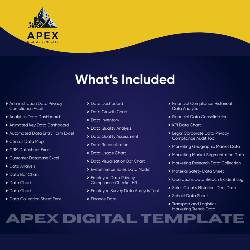 35+ Template Toolkit Data Serbaguna | Format Siap Pakai & Mudah Diedit