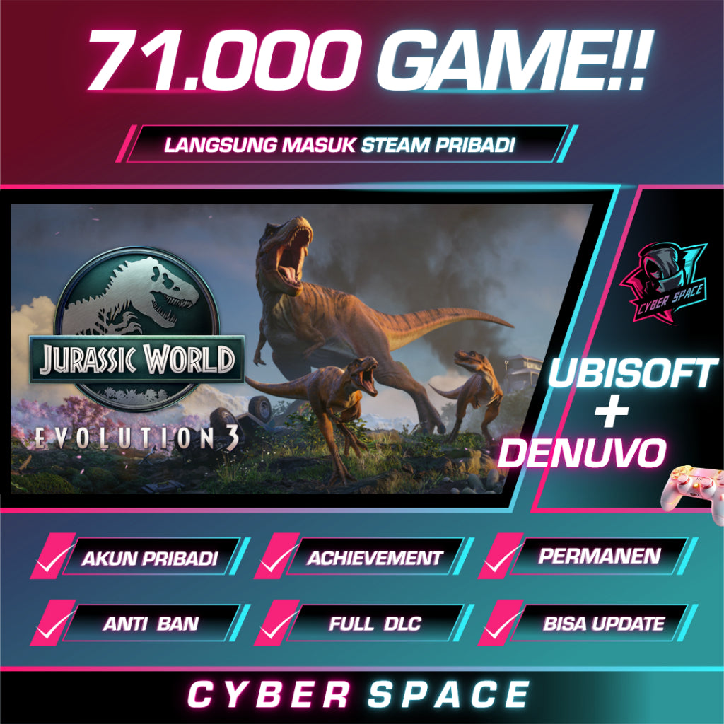 71.000+ GAME STEAM MASUK LIBARY ANDA - LIFETIME ORIGINAL Fresh / 0 Hour / Game PC / Games Computer / Original Steam Download Private Lebih Dari 3000 Game