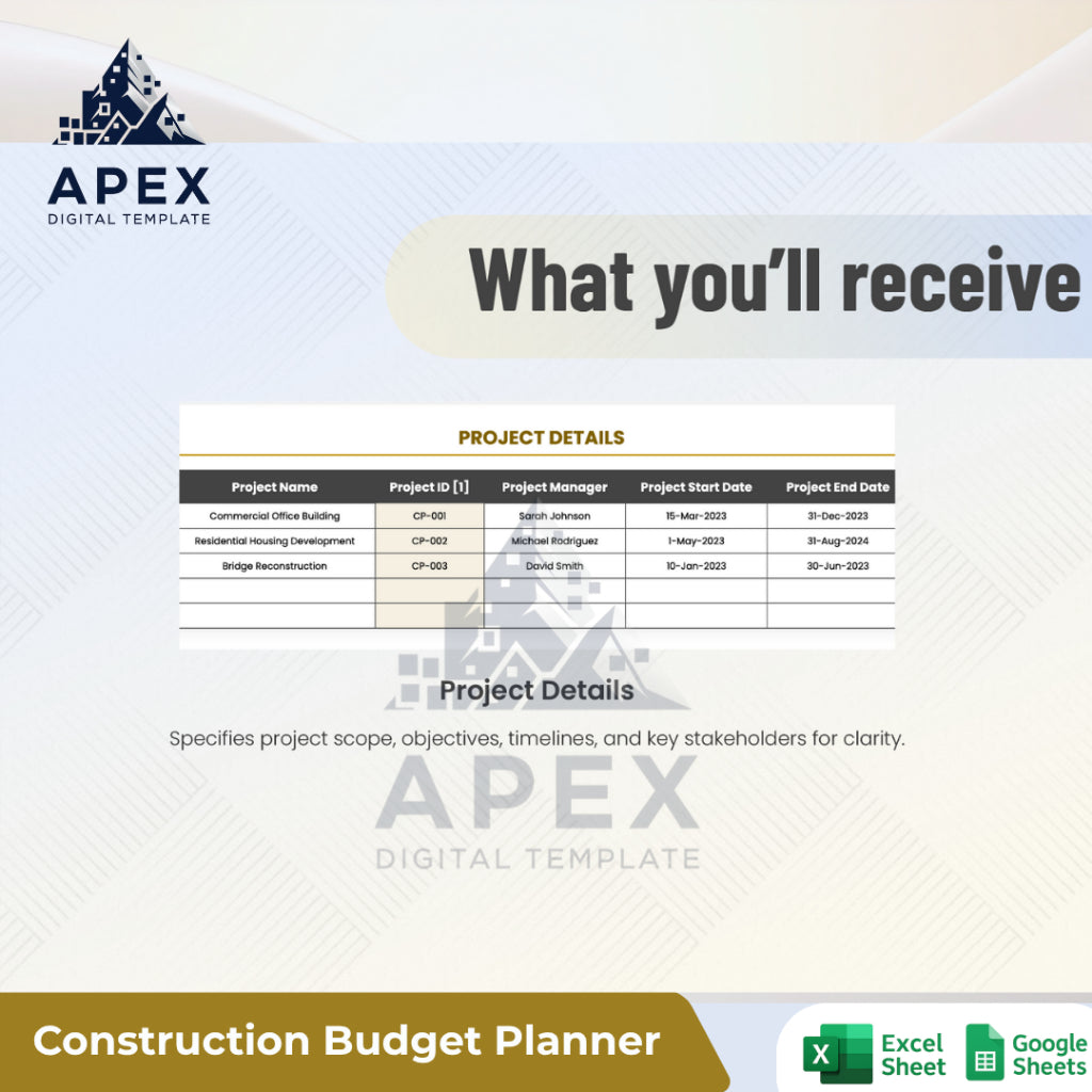 Template Akuntansi Proyek Konstruksi — Pengelolaan Keuangan & Anggaran Proyek
