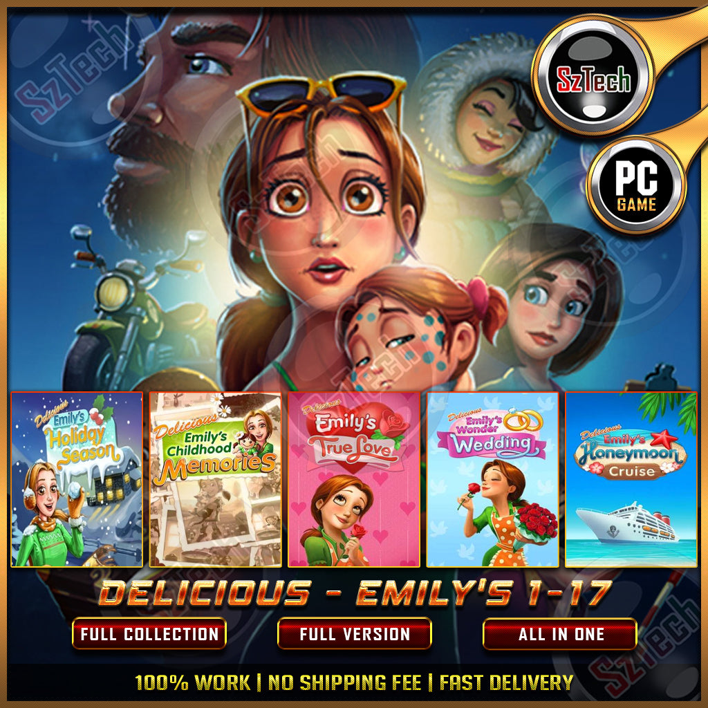 19 Delicious: Emily's Collections [PC GAME][ DIGITAL DOWNLOAD][ CLASSIC PC GAMES ][Time Management]