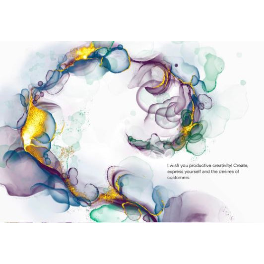 Procreate【1034】Galaxy Alcohol Ink Brushset_- Procreate Brushes