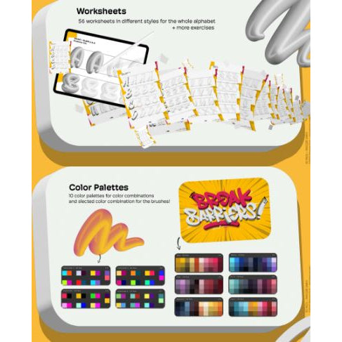 Procreate【AHL358】3D Pack - Procreate Brushes