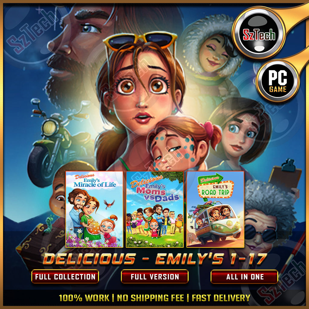 19 Delicious: Emily's Collections [PC GAME][ DIGITAL DOWNLOAD][ CLASSIC PC GAMES ][Time Management]