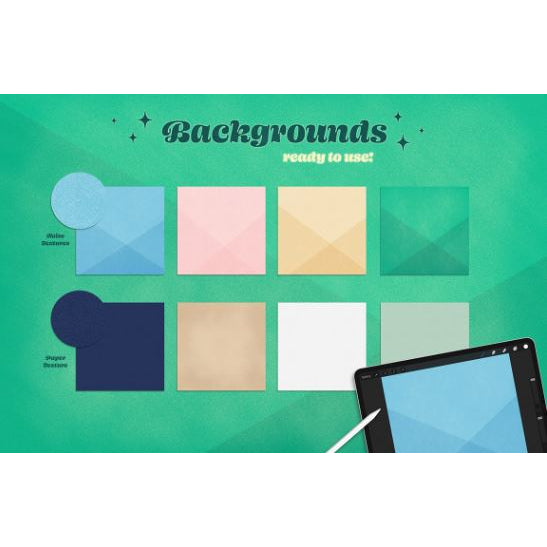 Procreate【1126】3D Letters Toolkit for Procreate_- Procreate Brushes