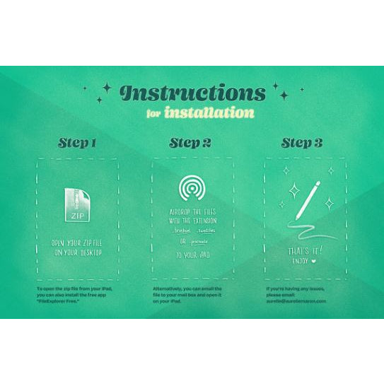 Procreate【1126】3D Letters Toolkit for Procreate_- Procreate Brushes