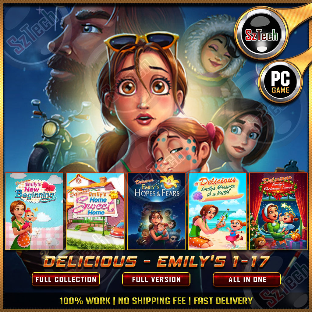 19 Delicious: Emily's Collections [PC GAME][ DIGITAL DOWNLOAD][ CLASSIC PC GAMES ][Time Management]