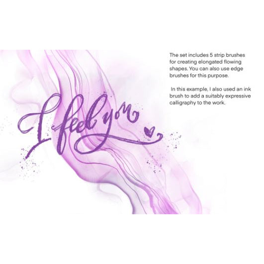 Procreate【1034】Galaxy Alcohol Ink Brushset_- Procreate Brushes