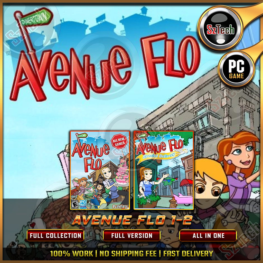 Avenue Flo 1 & 2 [PC GAME][ DIGITAL DOWNLOAD]Nostalgia GamesClassic GamesCheap & Fast Service