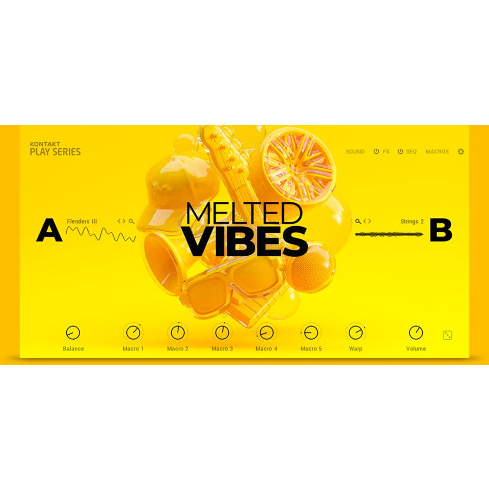 Melted Vibes  Play Series (Win/Mac) *Kontakt Library*